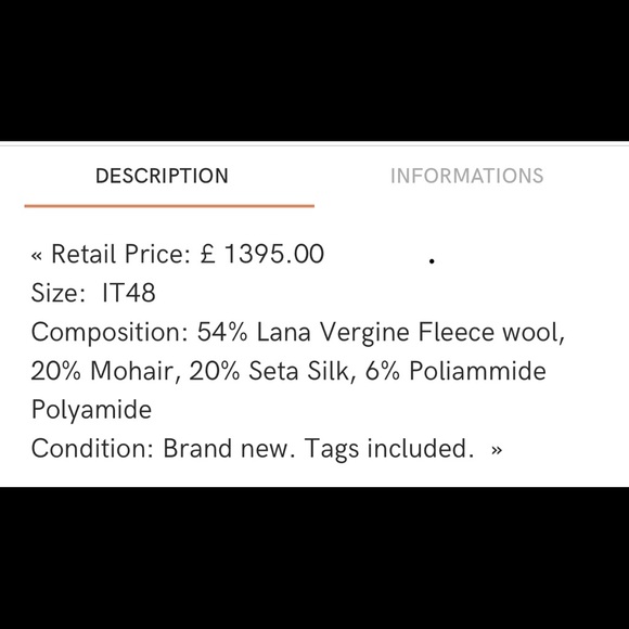 Alexander McQueen Gray Wool And Mohair Coat - Picture 6 of 6